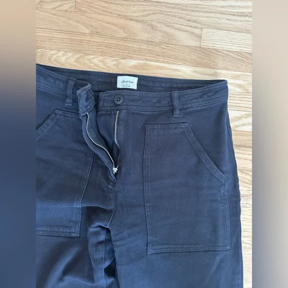 Aritzia Wilfred Free Modern Utility Pant Black Size 4 - Picture 2 of 5